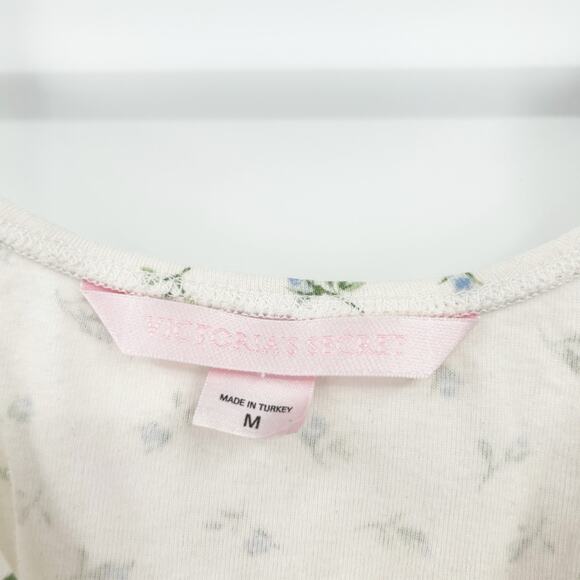 Victorias Secret VS Womens Y2K Summer Coquette Ditsy Floral Tank Cami Top Size M - Picture 3 of 6